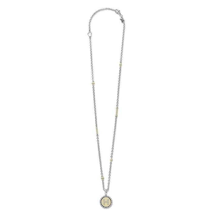 Necklaces LAGOS Signature Caviar H Initial Diamond Charm Necklace Necklaces LAGOS Signature Caviar H Initial Diamond Charm Necklace