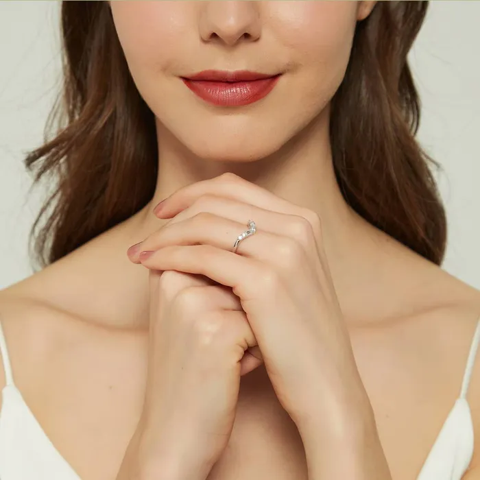 Rings BERRICLE 3Stone 7Stone 26ct Emerald Cut CZ Ring Set in Sterling Silver