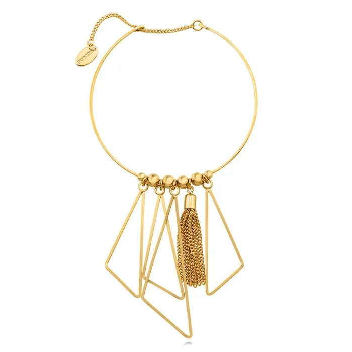 Rings BERRICLE Triangle Cuff in GoldTone