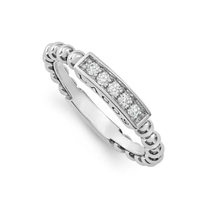 Rings Caviar Spark Diamond Stacking Ring Lagos