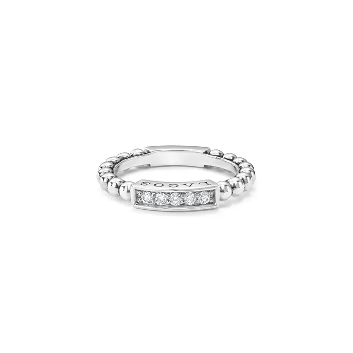Rings Caviar Spark Diamond Stacking Ring Lagos Rings Caviar Spark Diamond Stacking Ring Lagos