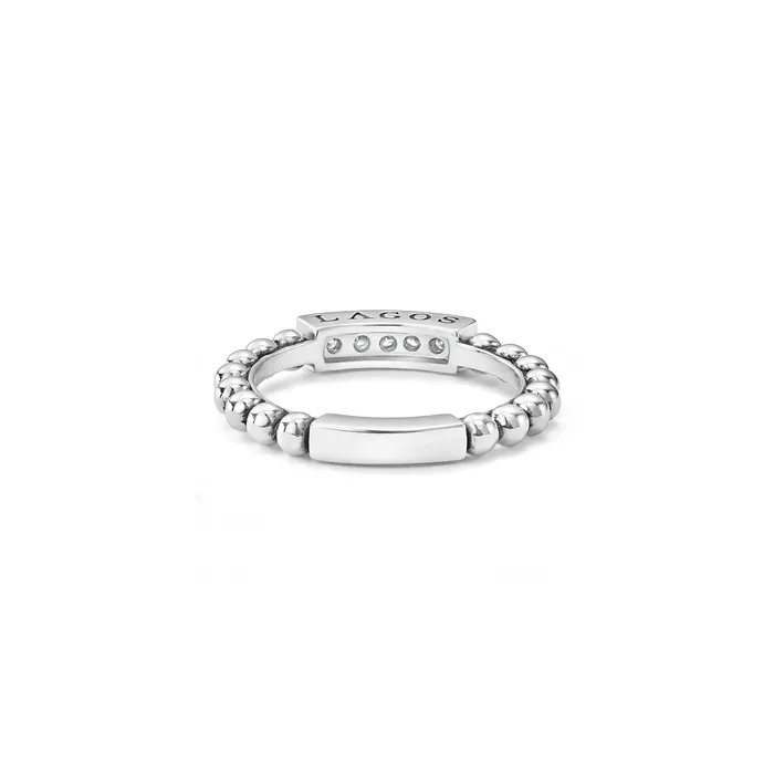 Rings Caviar Spark Diamond Stacking Ring Lagos Rings Caviar Spark Diamond Stacking Ring Lagos