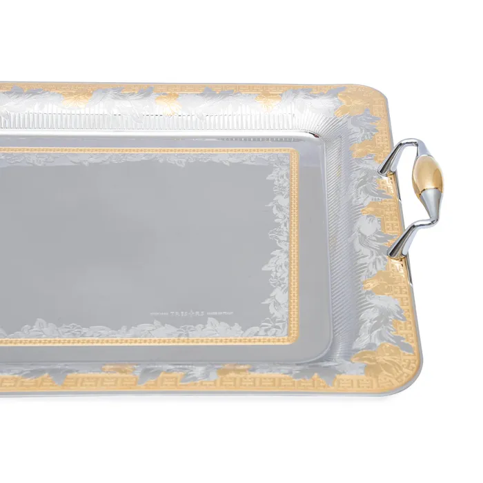 Tresors PreStyled Sets Tresors Sherry Gold Rectangular Tray Tresors PreStyled Sets Tresors Sherry Gold Rectangular Tray