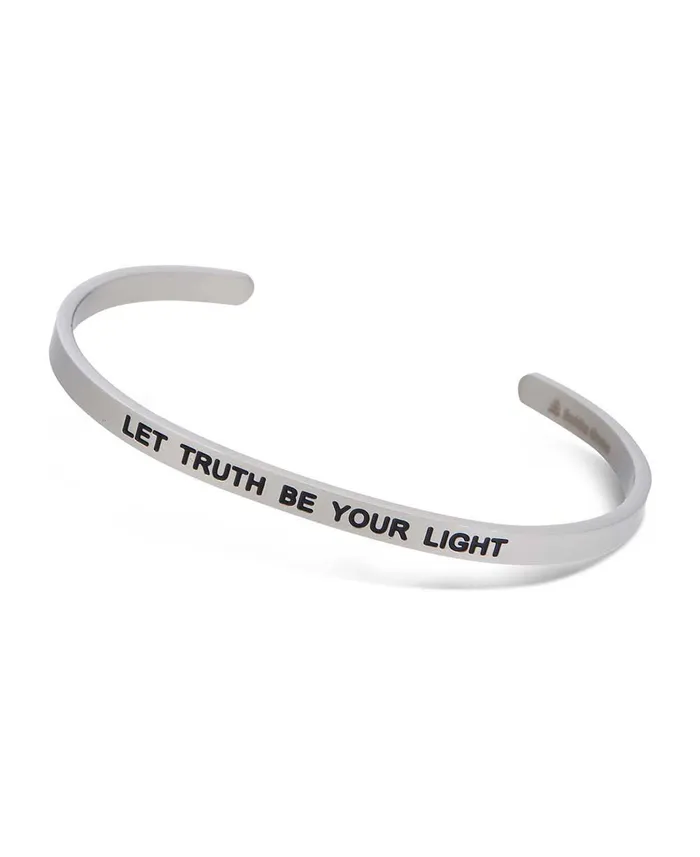 Buddha Groove Bracelets Let Truth Be Your Light Cuff Bracelet