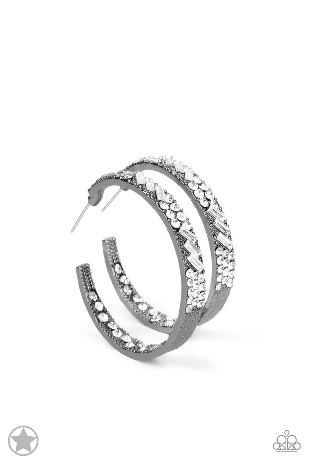 Earrings All Eyes On U Jewelry Paparazzi Accessories GLITZY By Association Gunmetal Paparazzi Earrings Earrings All Eyes On U Jewelry Paparazzi Accessories GLITZY By Association Gunmetal Paparazzi Earrings