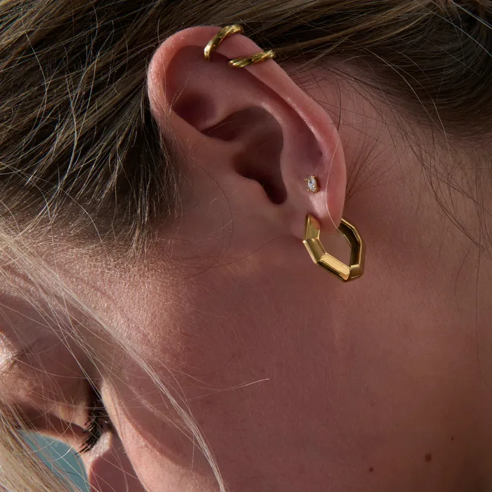Earrings miabijoux Steffi II Huggie Earrings