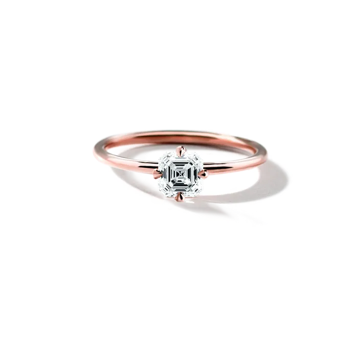 ILA Rings Solitaire Diamond Engagement Ring