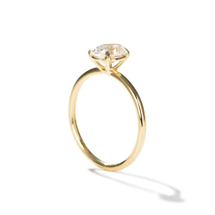 ILA Rings Solitaire Diamond Engagement Ring