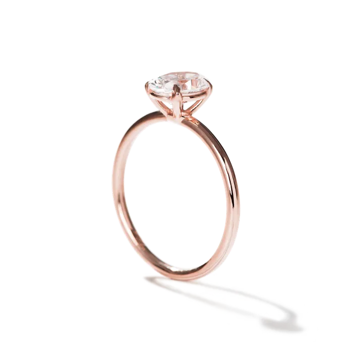 ILA Rings Solitaire Diamond Engagement Ring