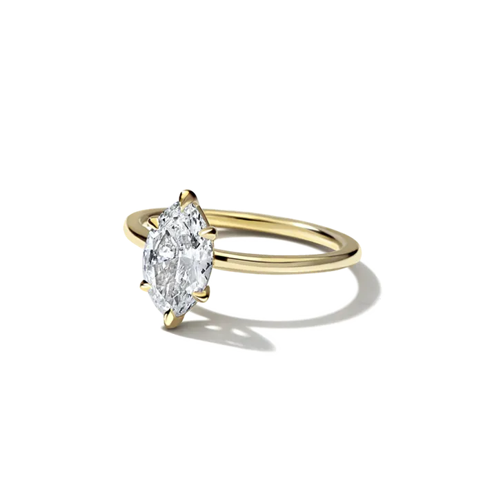 ILA Rings Solitaire Diamond Engagement Ring