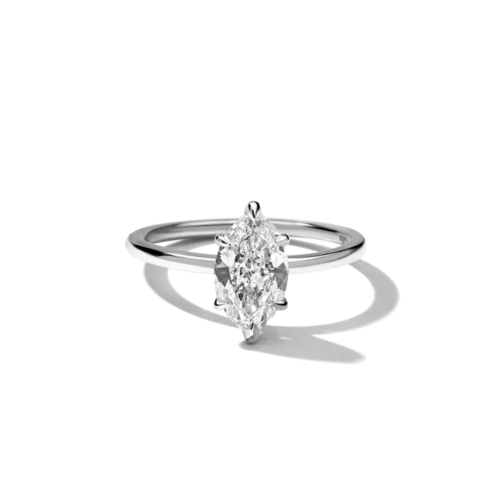 ILA Rings Solitaire Diamond Engagement Ring