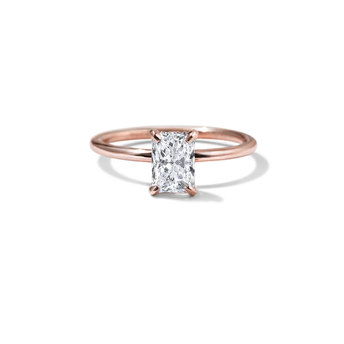 ILA Rings Solitaire Diamond Engagement Ring