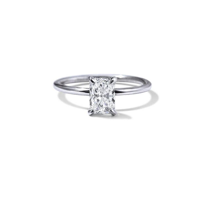 ILA Rings Solitaire Diamond Engagement Ring