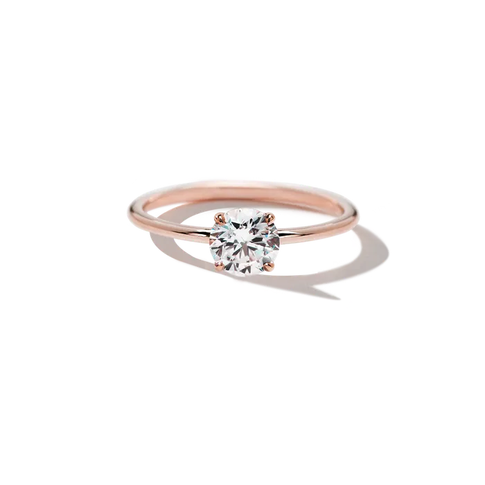 ILA Rings Solitaire Diamond Engagement Ring