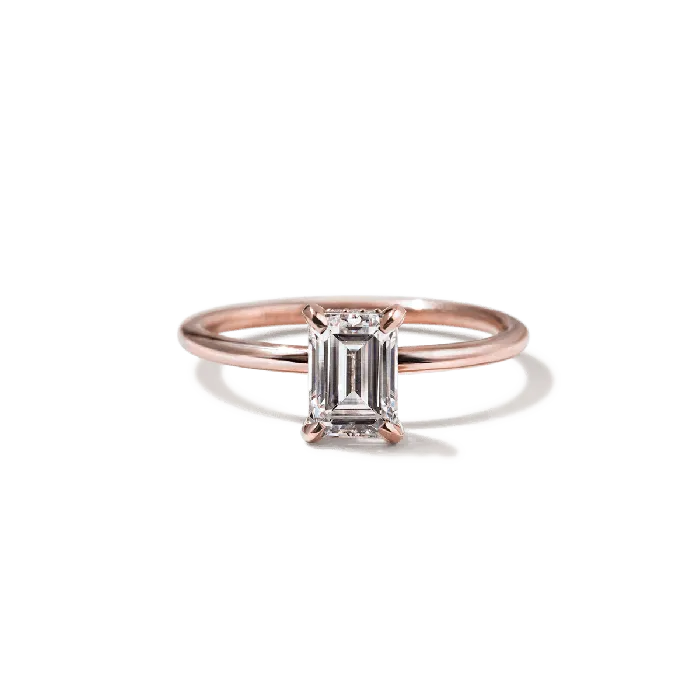 ILA Rings Solitaire Diamond Engagement Ring