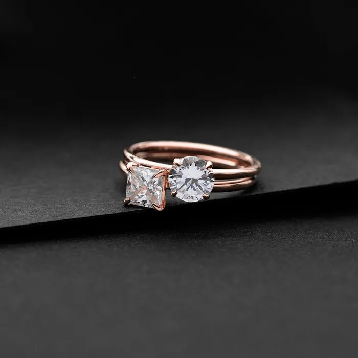 ILA Rings Solitaire Diamond Engagement Ring