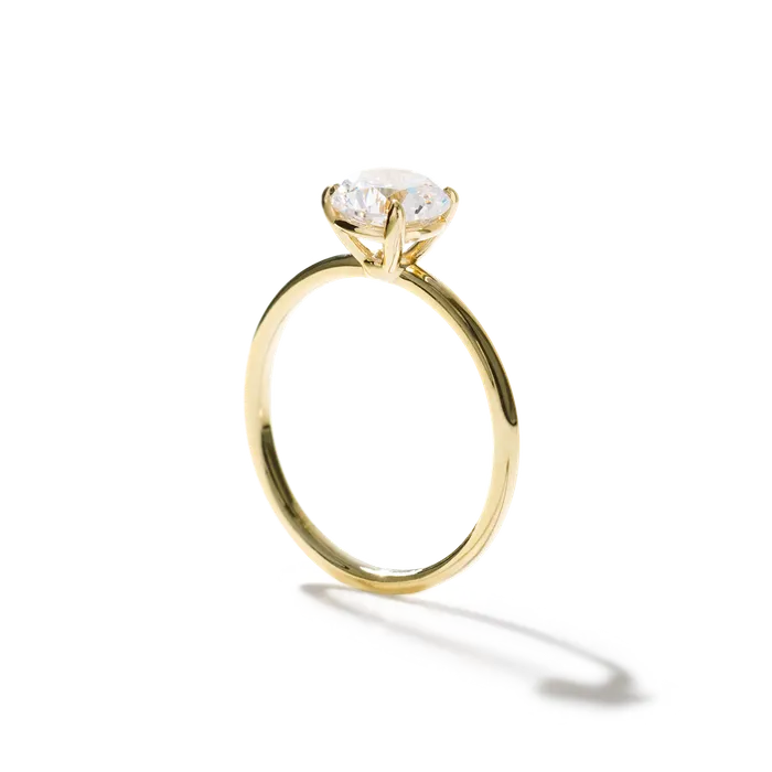 ILA Rings Solitaire Diamond Engagement Ring