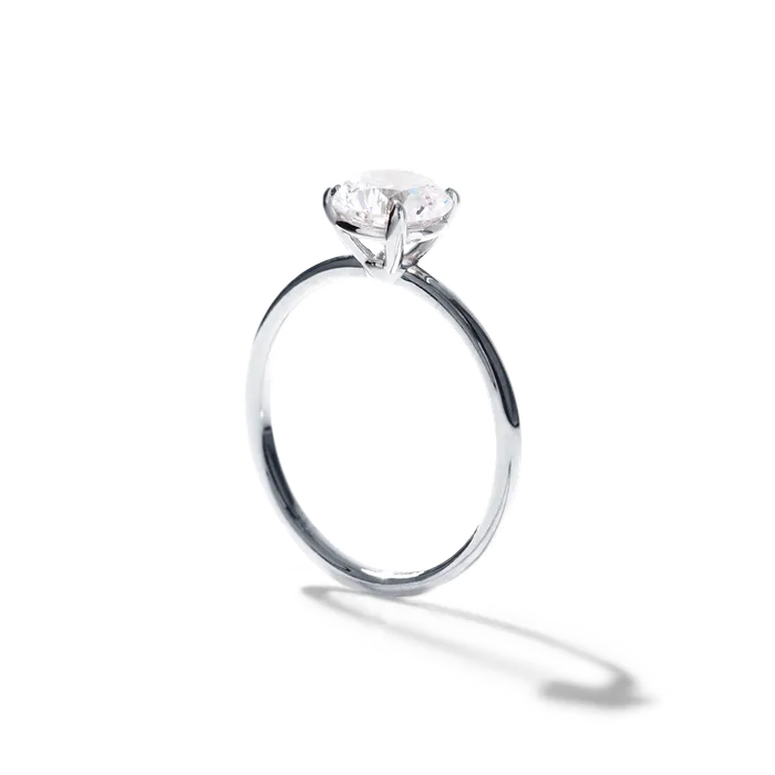 ILA Rings Solitaire Diamond Engagement Ring