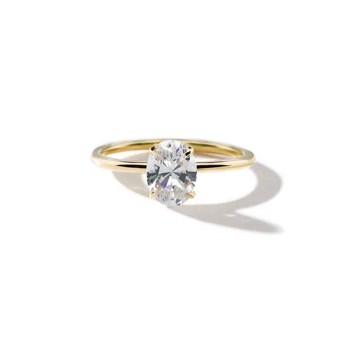 ILA Rings Solitaire Diamond Engagement Ring