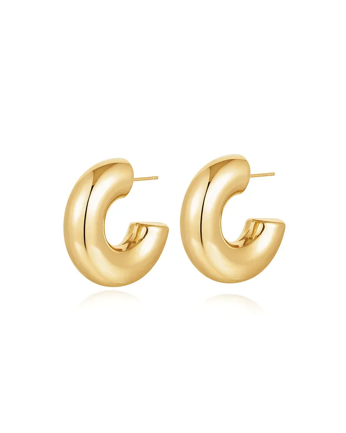 Luv Aj PreStyled Sets Noemi Hoops Gold