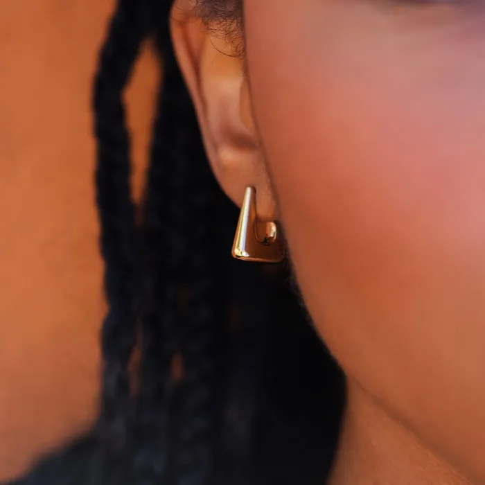 Mini Mezi Boxed Hoop Earrings SOKO Earrings