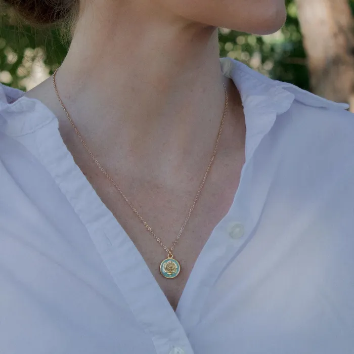 My Saint My Hero Necklaces Miraculous Rose Necklace