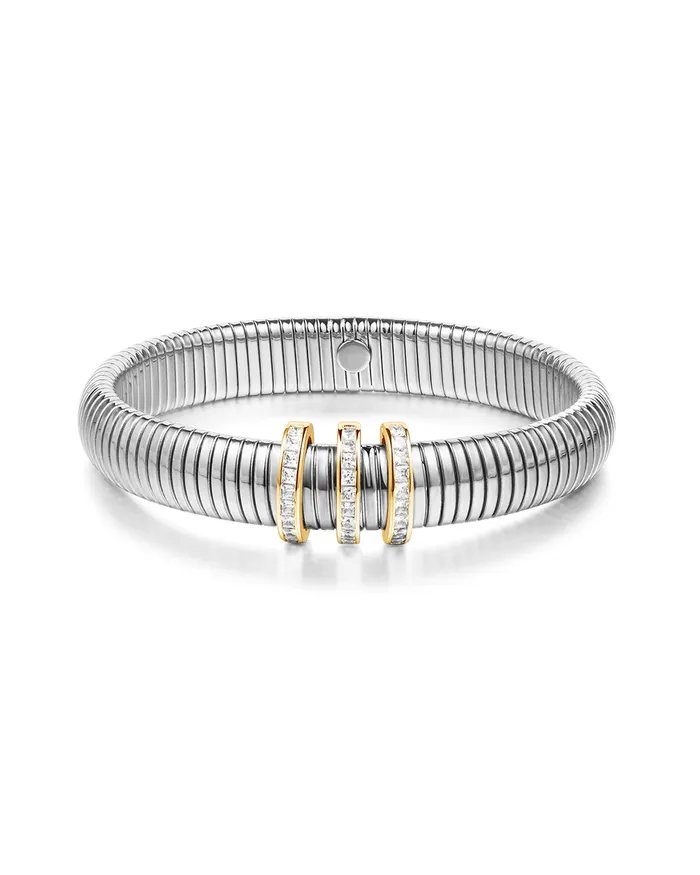 Pave Trio Snake Chain Bracelet Luv Aj Bracelets Pave Trio Snake Chain Bracelet Luv Aj Bracelets