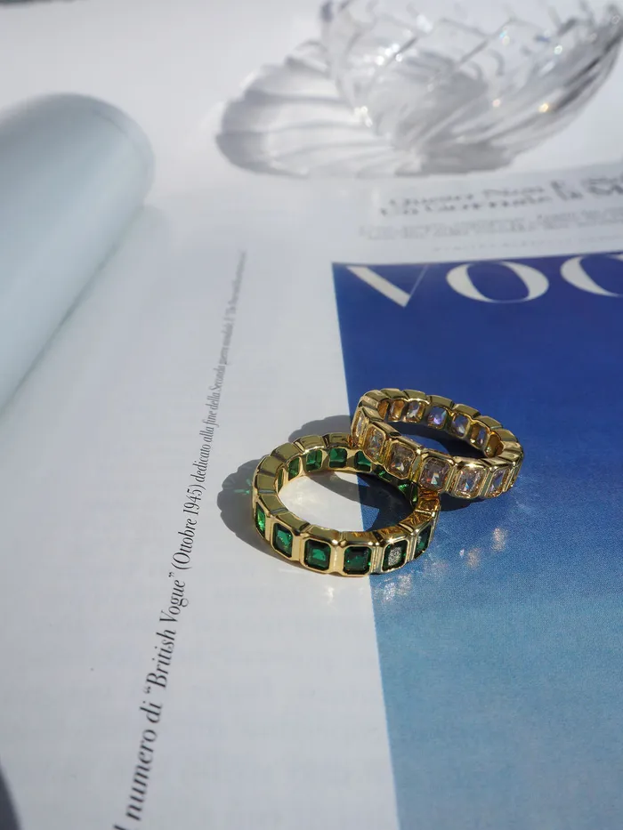 Rings Bezel Emerald Ballier Ring Emerald Green Gold Luv Aj Rings Bezel Emerald Ballier Ring Emerald Green Gold Luv Aj