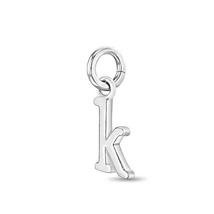 Bracelets Charms Letter Charm K Kids Childrens Girls for Charm Bracelet Sterling Silver