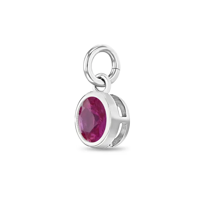 Charms Bracelets CZ Birthstone Charms Kids Childrens Girls for Charm Bracelet Sterling Silver