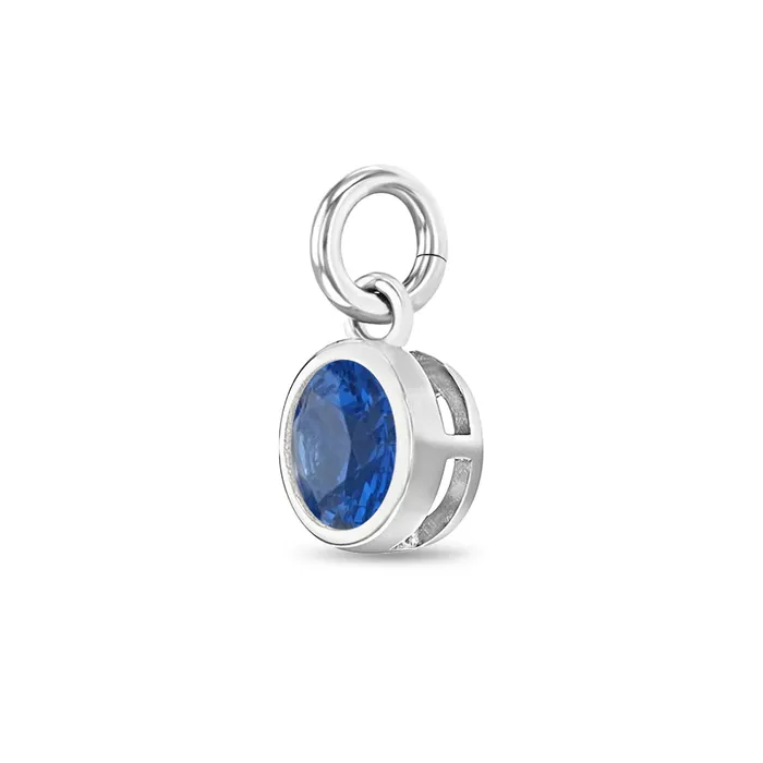 Charms Bracelets CZ Birthstone Charms Kids Childrens Girls for Charm Bracelet Sterling Silver