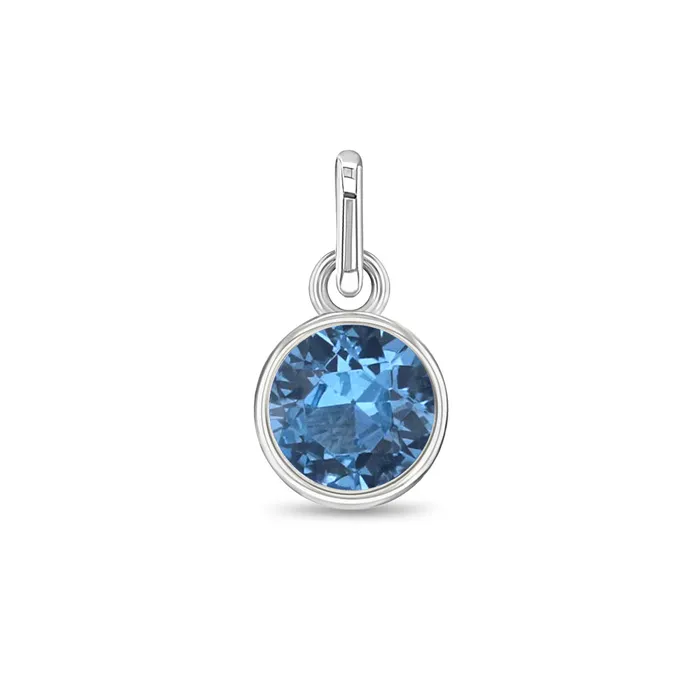 Charms Bracelets CZ Birthstone Charms Kids Childrens Girls for Charm Bracelet Sterling Silver