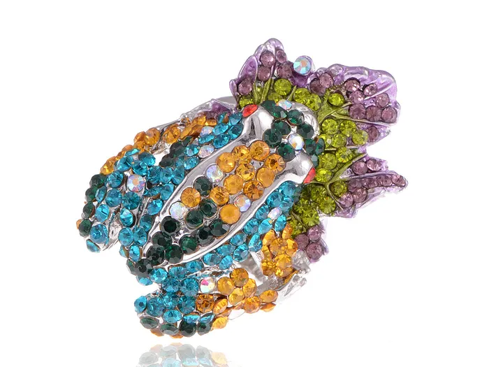 Colorful Amazon Frog Jewelry Ring Alilang Rings