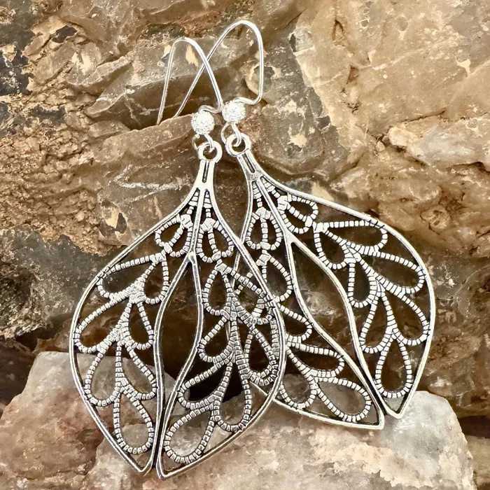 Earrings Just Add An Earwire Lacy Leaf Earrings Fast Auntie