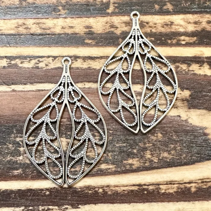 Earrings Just Add An Earwire Lacy Leaf Earrings Fast Auntie