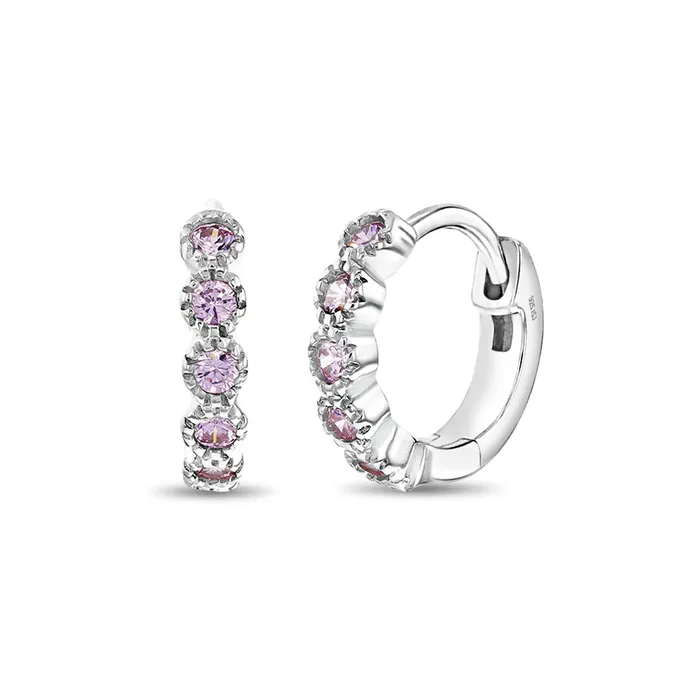 Flower Gems 9mm Baby Toddler Kids Earrings HoopHuggie Safety Latch Sterling Silver Kids Hoop Earrings Earrings Flower Gems 9mm Baby Toddler Kids Earrings HoopHuggie Safety Latch Sterling Silver Kids Hoop Earrings Earrings