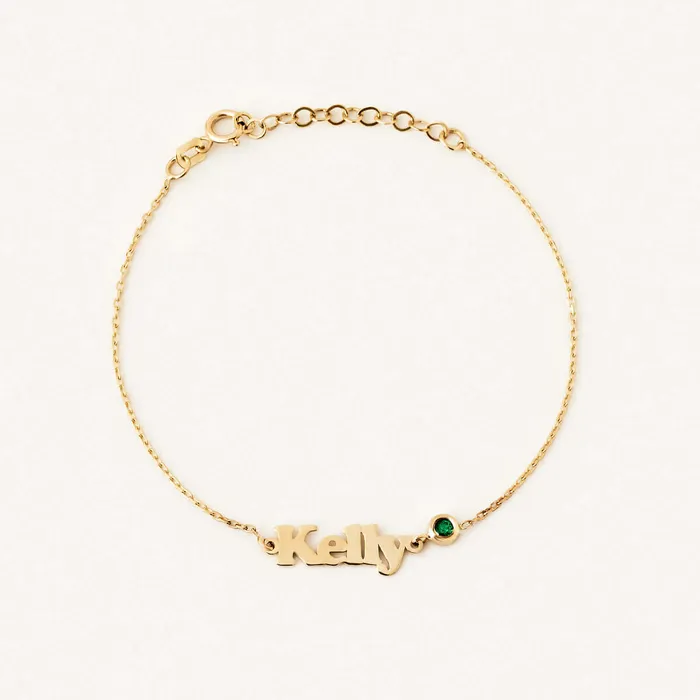Gelin Diamond Bracelets Customized Name Bracelet