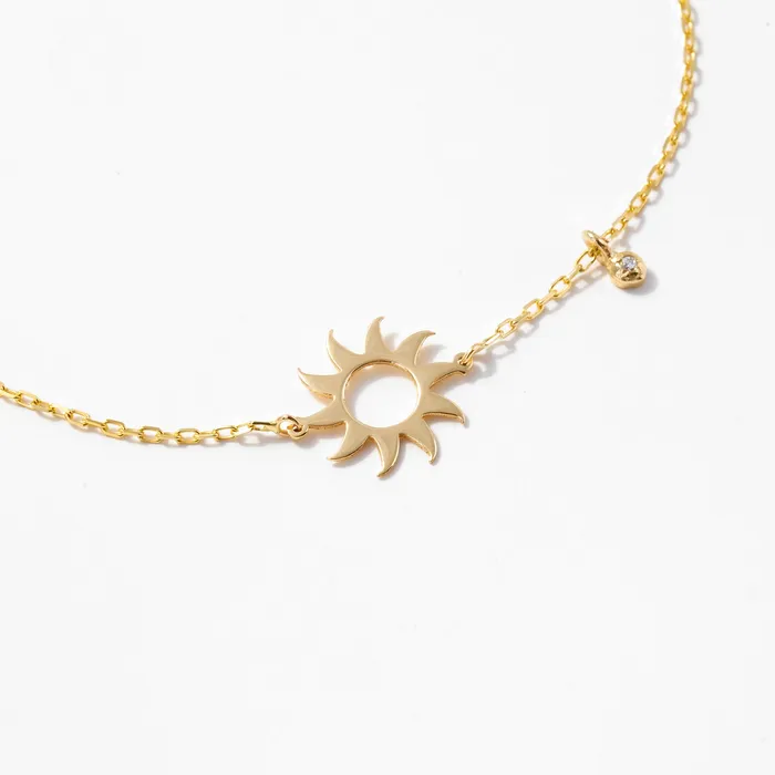 Gelin Diamond Bracelets Sun Bracelet with Diamond