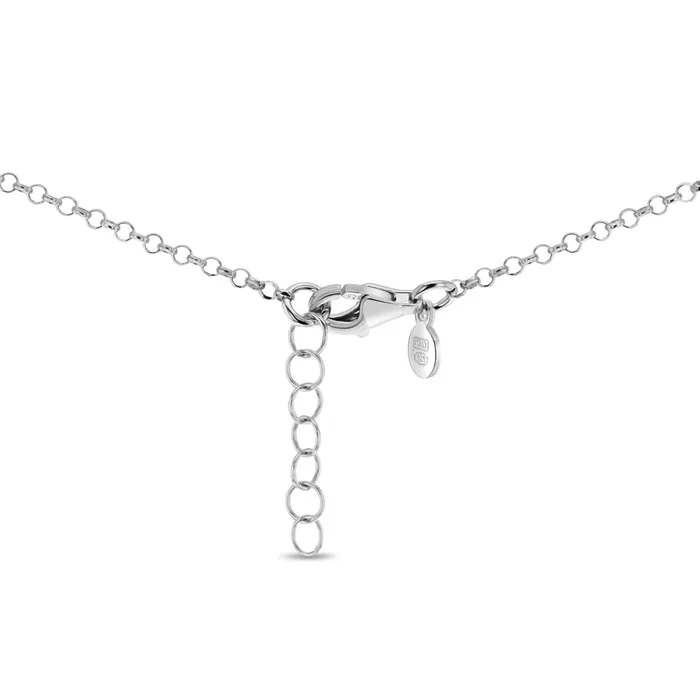 Kids Necklaces Pendants Necklaces CZ Charm 16 Kids Girls Teen Necklace Sterling Silver