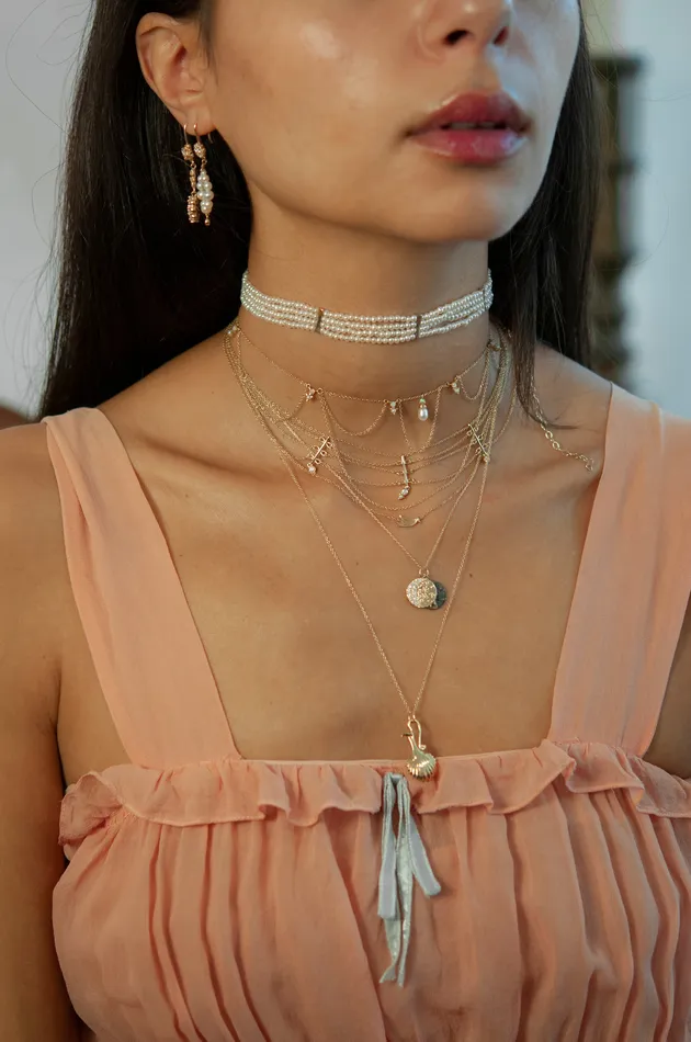 Necklaces Sofia Zakia Strand of Memories Necklace