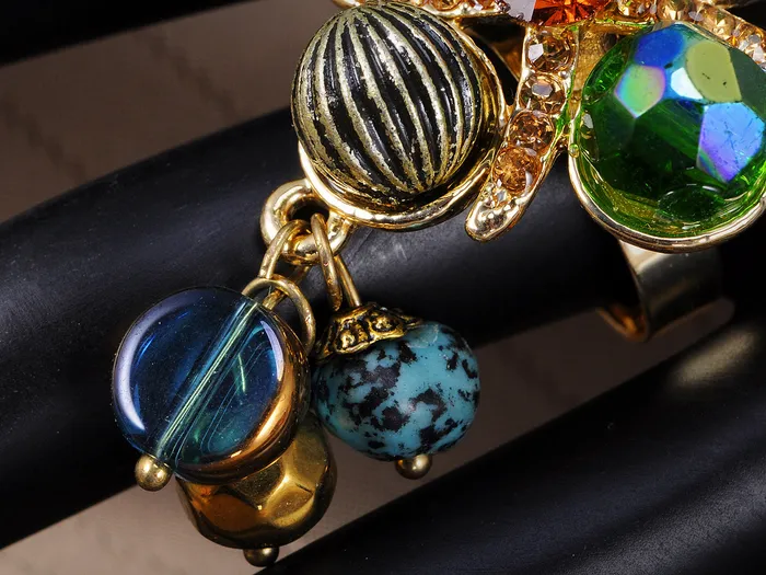 Rings Alilang Dangling Turquoise Like Topaz Jewelry Ring Rings Alilang Dangling Turquoise Like Topaz Jewelry Ring