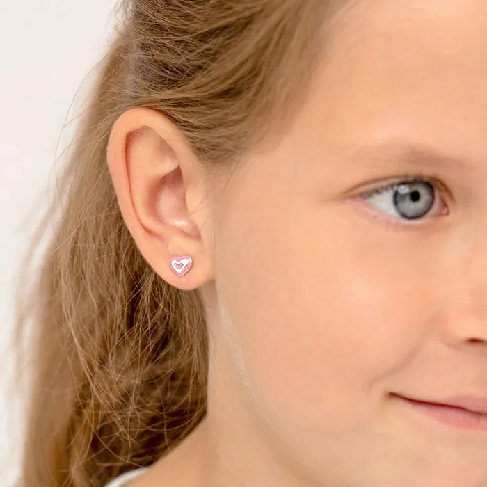 Rings Lovestruck Heart Kids Childrens Girls Jewelry Set Sterling Silver Kids Jewelry Sets