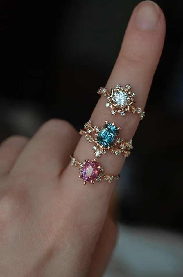 Sofia Zakia OOAK Amphitrite Ring 226 ct Rings