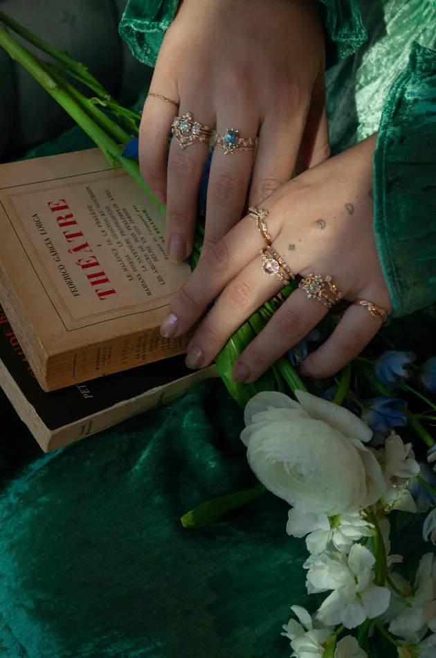 Sofia Zakia OOAK Amphitrite Ring 226 ct Rings