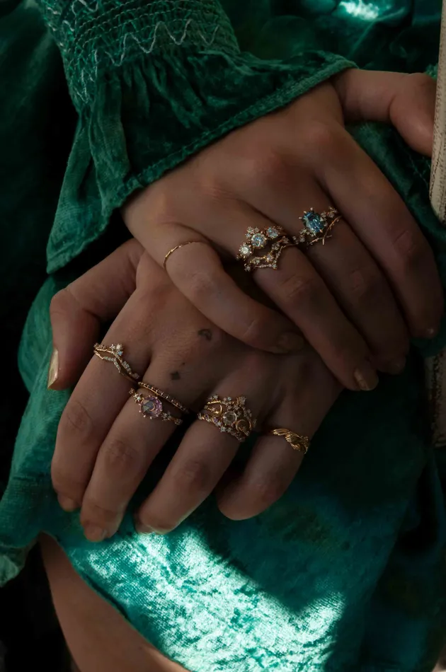 Sofia Zakia OOAK Amphitrite Ring 226 ct Rings
