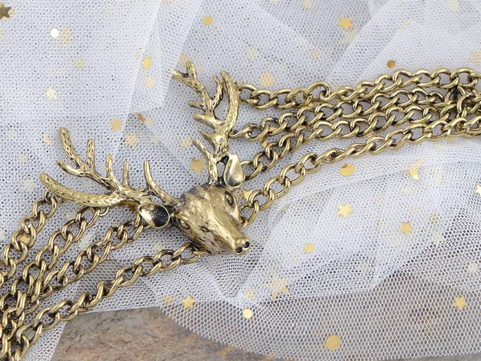 Vintage Antique Deer Bangle Chain Cuff Bracelet Alilang Bracelets Vintage Antique Deer Bangle Chain Cuff Bracelet Alilang Bracelets
