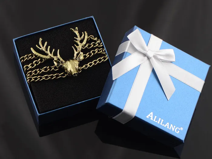 Vintage Antique Deer Bangle Chain Cuff Bracelet Alilang Bracelets Vintage Antique Deer Bangle Chain Cuff Bracelet Alilang Bracelets
