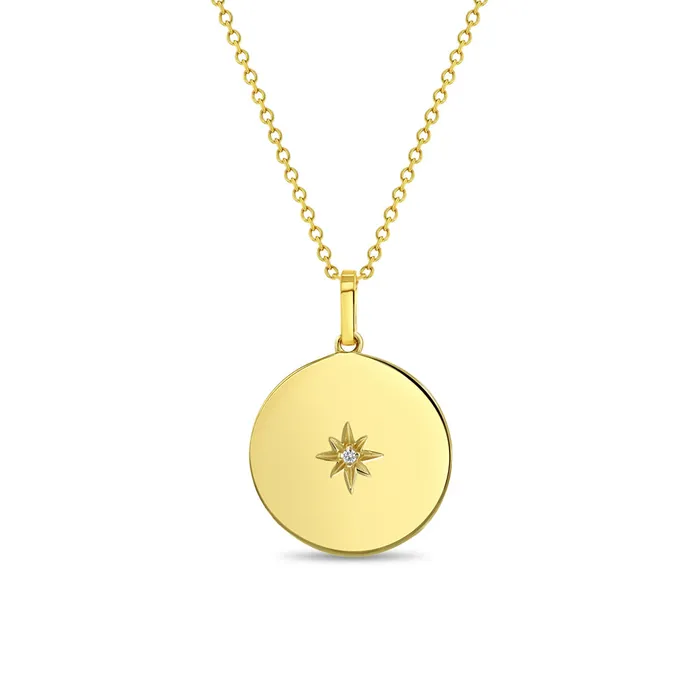 Womens Necklaces Necklaces 14k Gold Sunburst Medal Womens PendantNecklace 1618 Womens Necklaces Necklaces 14k Gold Sunburst Medal Womens PendantNecklace 1618