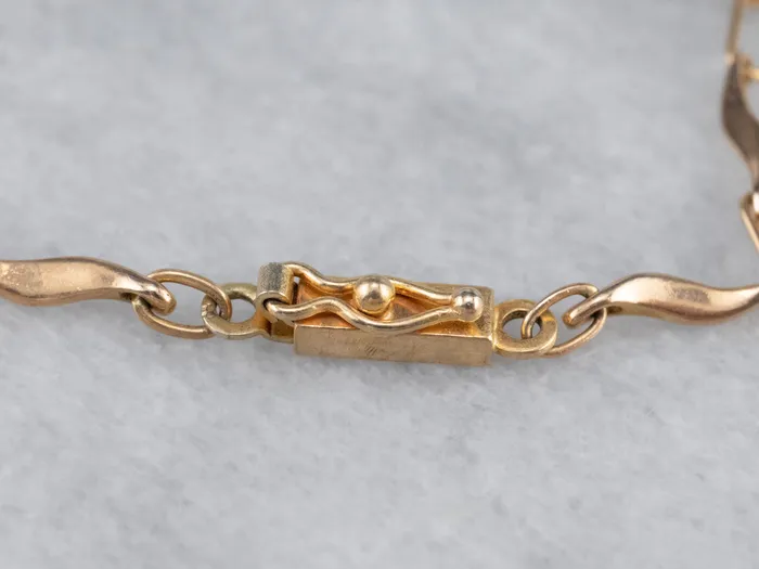14K Gold Curved Link Bracelet Market Square Jewelers Bracelets 14K Gold Curved Link Bracelet Market Square Jewelers Bracelets