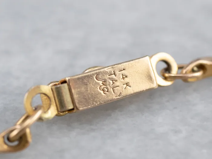 14K Gold Curved Link Bracelet Market Square Jewelers Bracelets 14K Gold Curved Link Bracelet Market Square Jewelers Bracelets